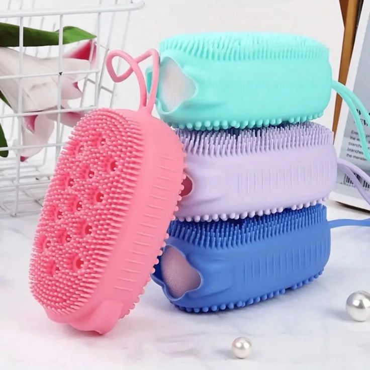 Silicone Body Scrubber – Deep Clean, Gentle Exfoliation & Hygienic Skin Care