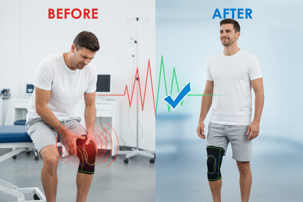 Knee Pain Relief Before After