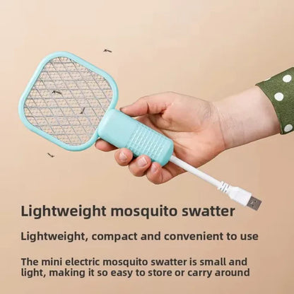 USB Electric Mosquito Killer Racket Lamp | Silent & Safe Insect Killer Light